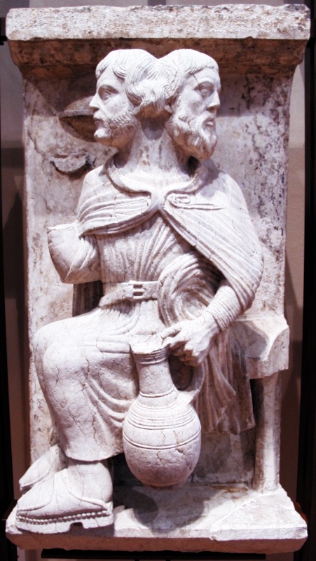 Janus, the two-faced god (January)